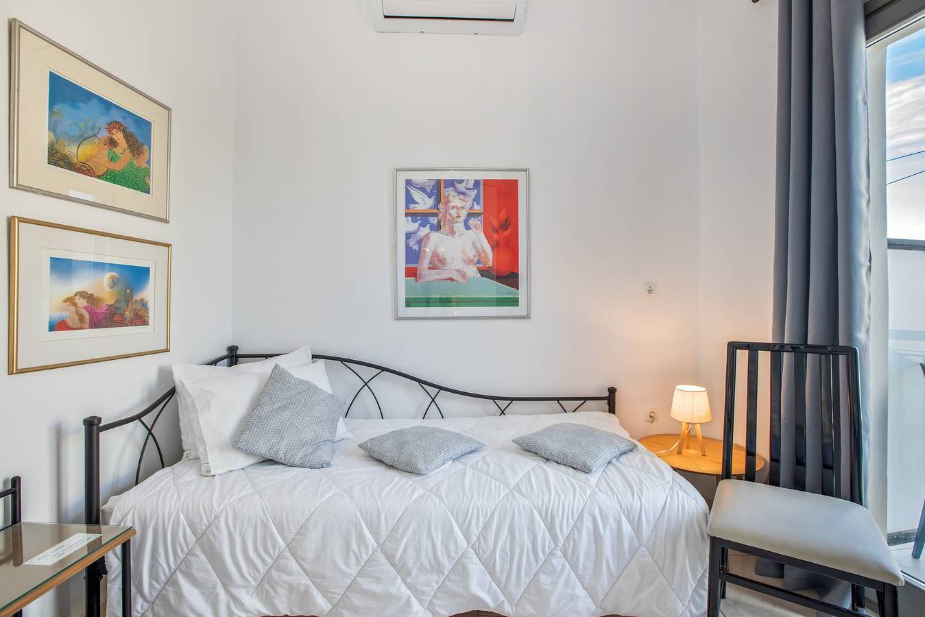 Room 'Porto Chania B3' with Shared Garden, Wi-Fi and Air Conditioning in Splantzia, Chania region