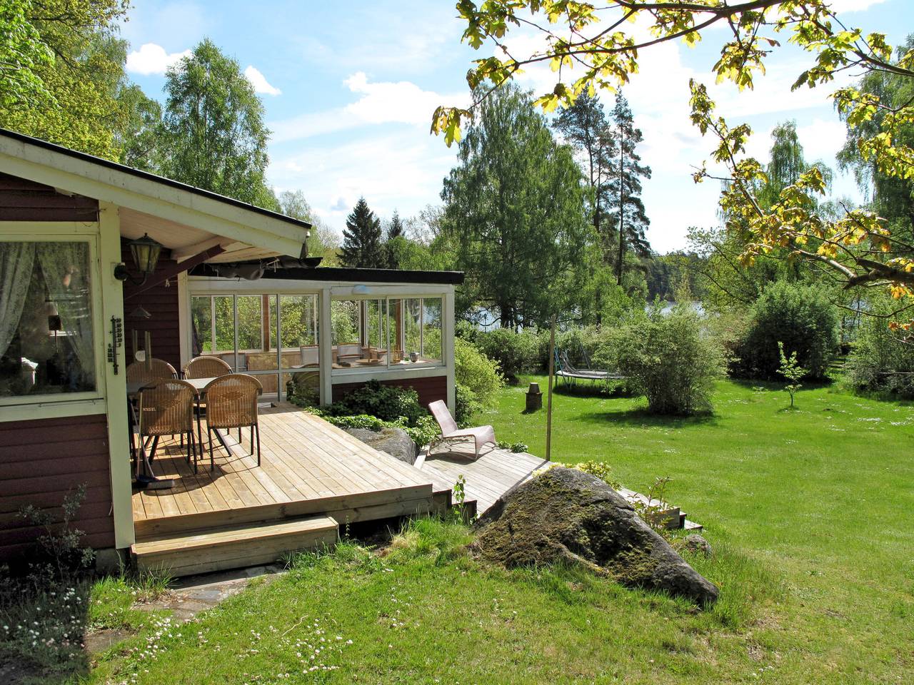 Munkhalla Morgonsolen in Langasjön
