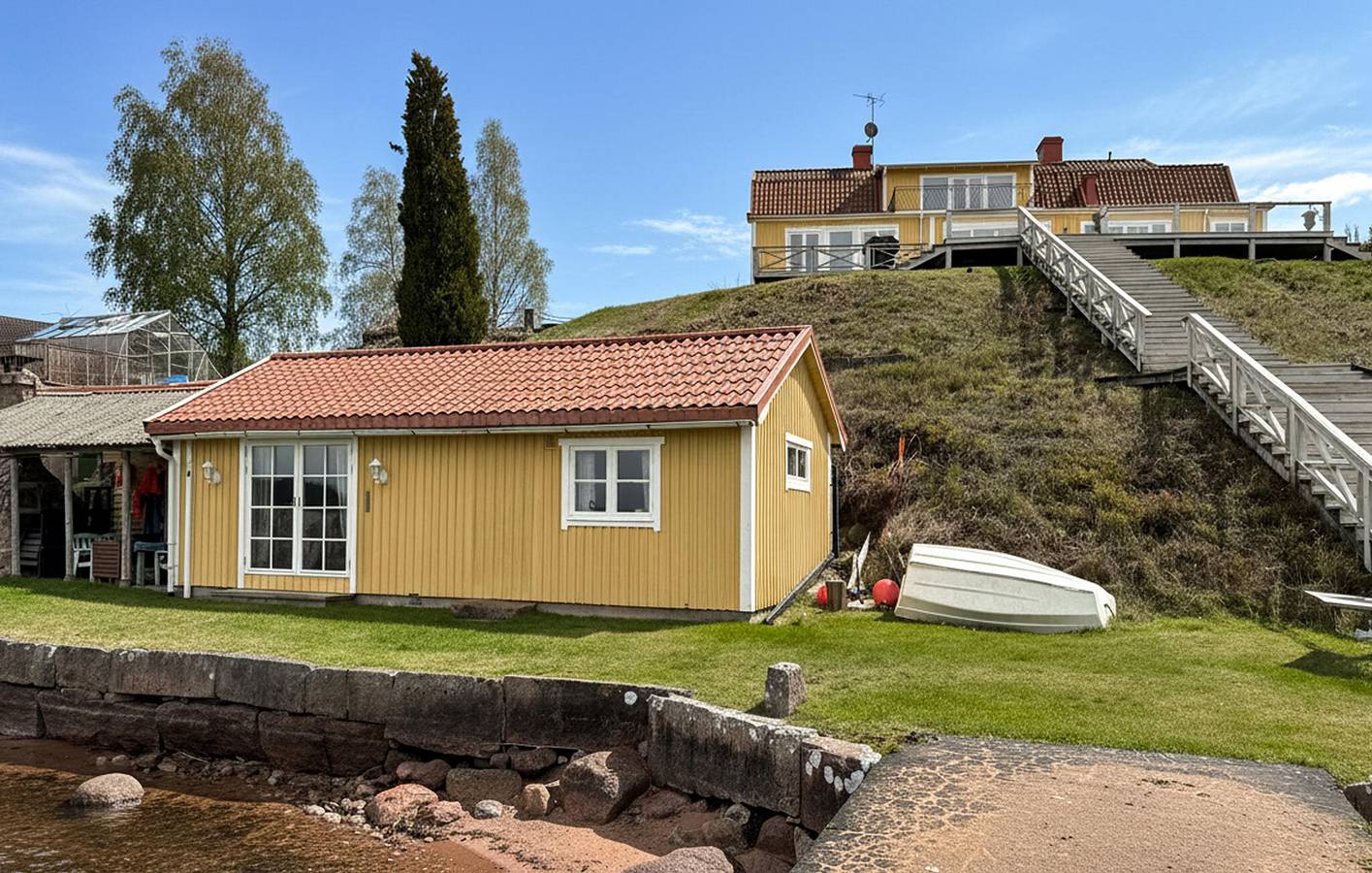 Ferienhaus für 4 Personen mit Garten in Tranås, Sommen