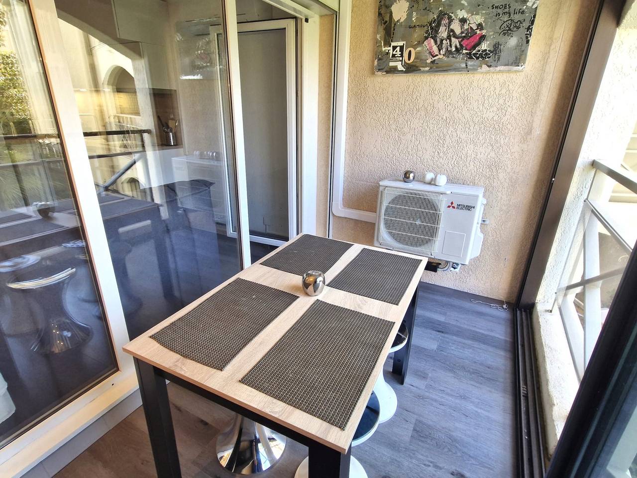 Ganze Wohnung, 2-Zimmer-Wohnung mit Parkplatz in Sainte-Maxime in Sainte-Maxime, Draguignan Region