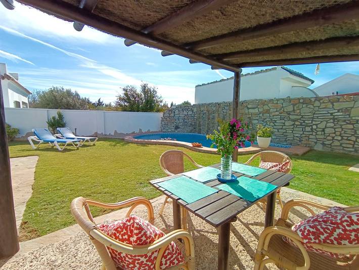Ferienhaus für 4 Personen, mit Garten in El Palmar (Andalusien)