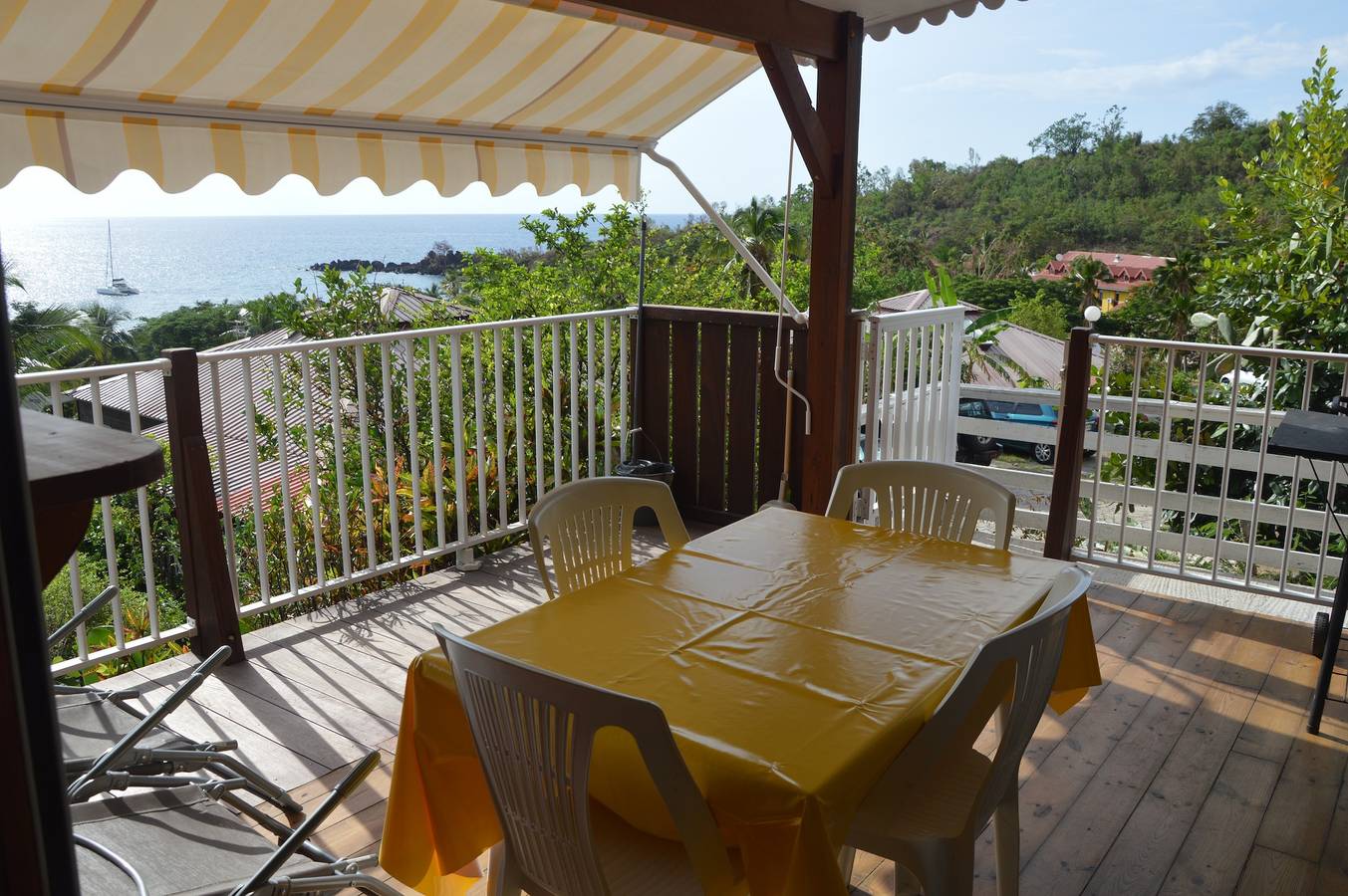 Charming Bungalow in Bouillante with Sea View in Bouillante, Guadeloupe (Caribbean)