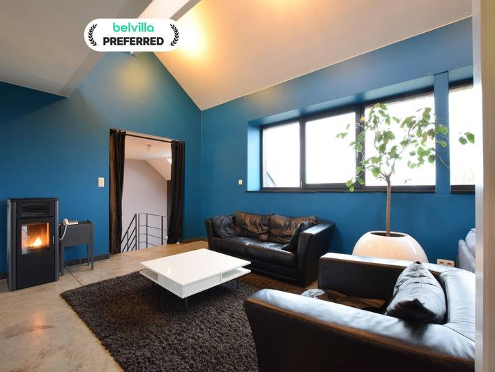 Lodge voor 18 personen, with terras and sauna as well as tuin in Provincie Luxemburg