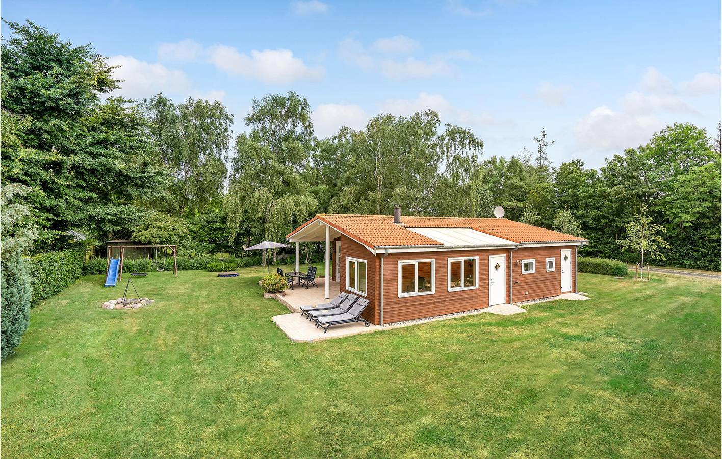 Ferienhaus für 4 Personen mit Terrasse in Bredfjed, Rødby