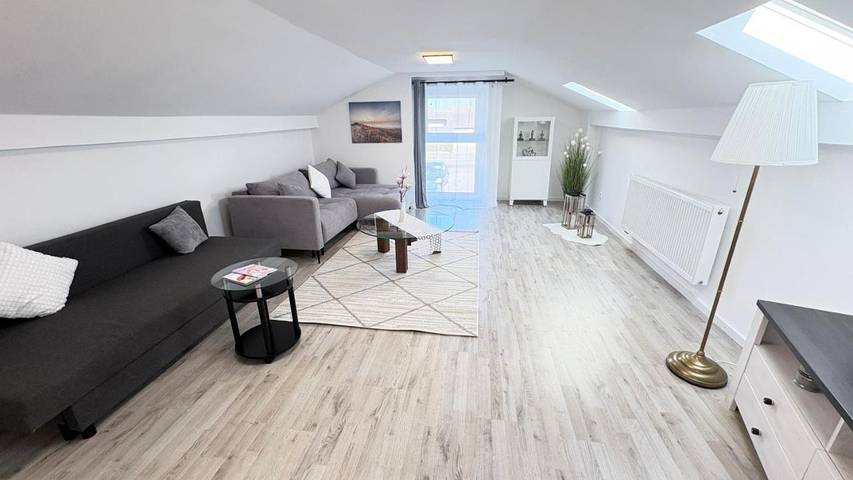 Ferienhaus für 6 Personen, mit Terrasse und Garten sowie Ausblick