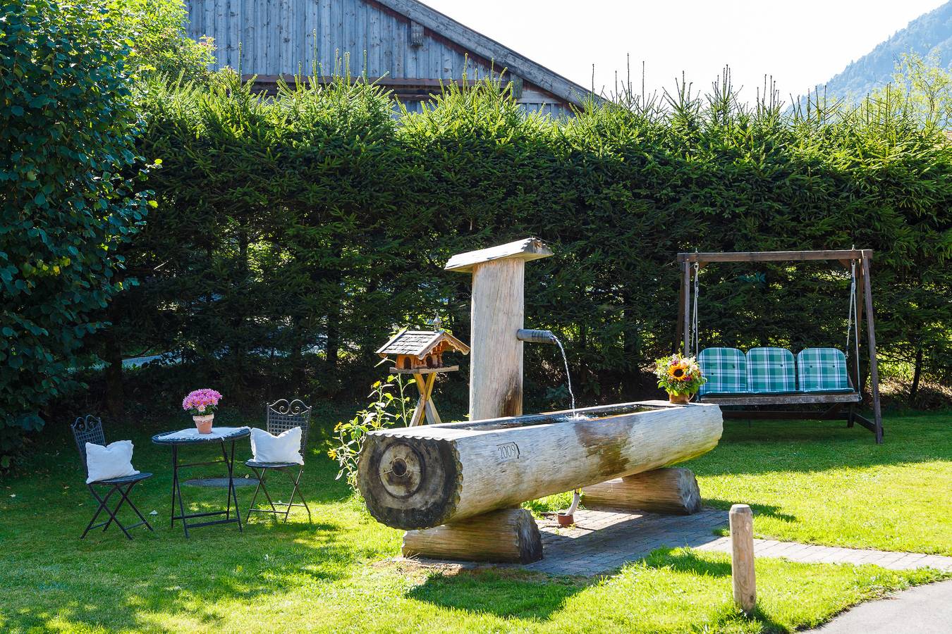 Gästehaus beim Schneidersepp inkl. Chiemgaukarte - Einzelzimmer mit Balkon, Bad-Dusche/Wc,  Wlan max. 1 Person in Ruhpolding, Bayerische Alpen