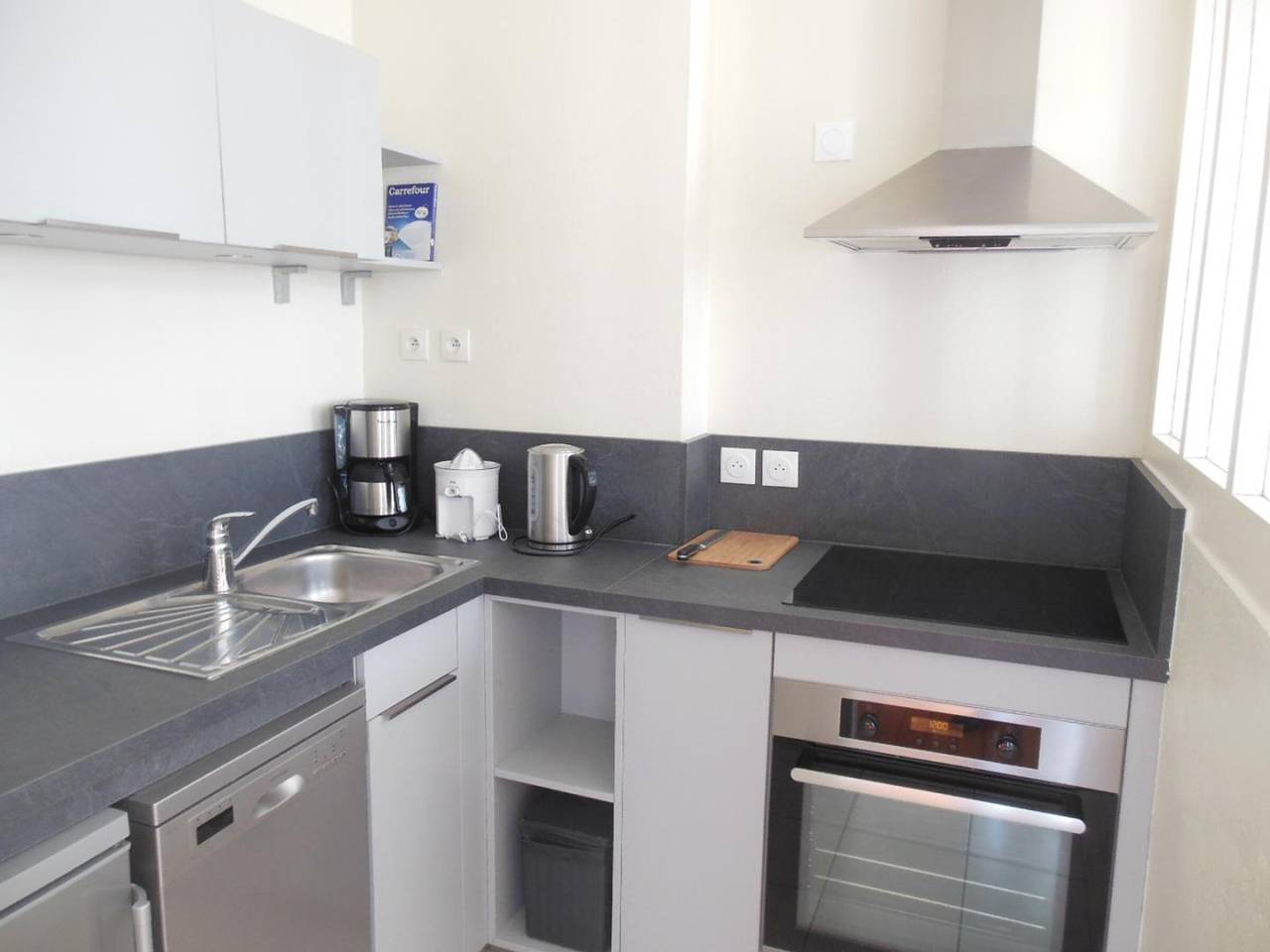 Apartamento entero, Apartamento frente a la playa en Boulogne-sur-Mer con balcón, Wifi, terraza compartida y plancha in Boulogne-sur-Mer, Boulogne-sur-Mer region