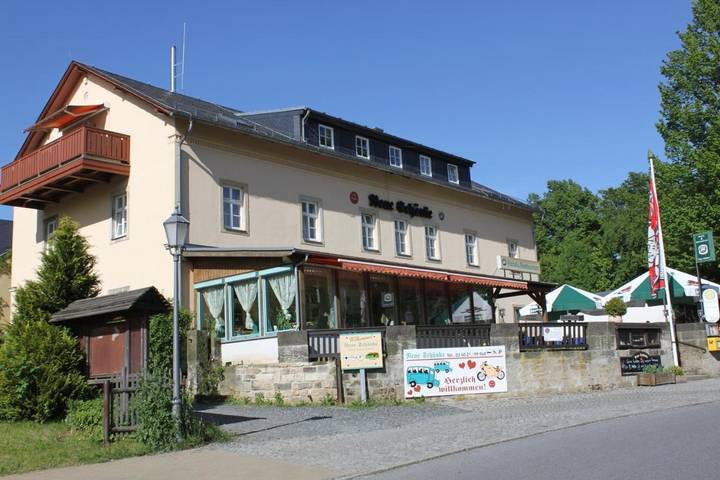 Hotel für 2 Personen, mit Balkon und Terrasse in Festung Königstein