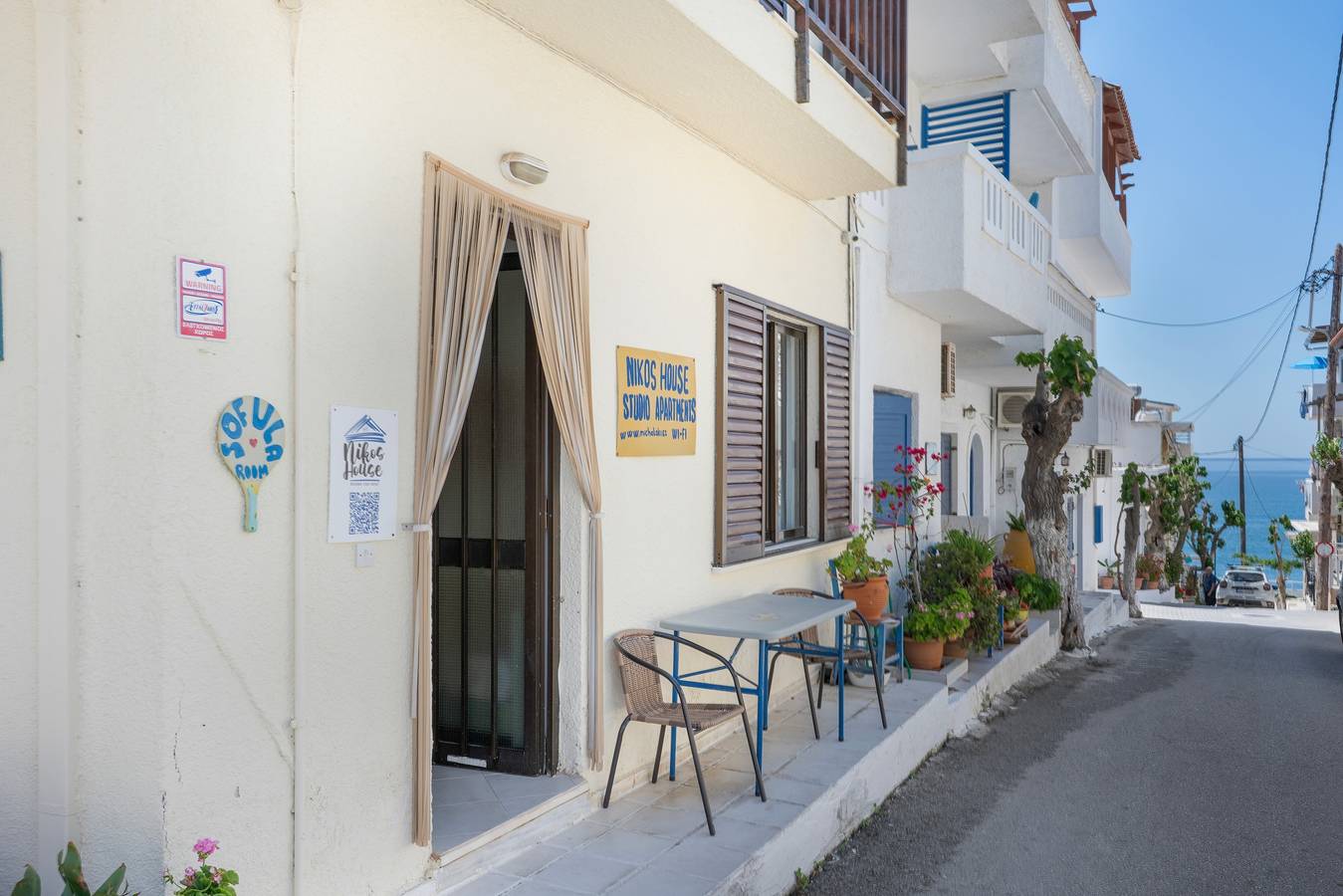 Apartamento entero, Apartamento 'Classic Corner Nº 2' con Wi-Fi y aire acondicionado in Myrtos, Lasithi