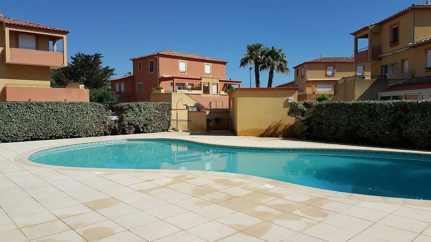 Maison de vacances pour 6 personnes, avec balcon/terrasse et piscine, adapté aux familles - 1