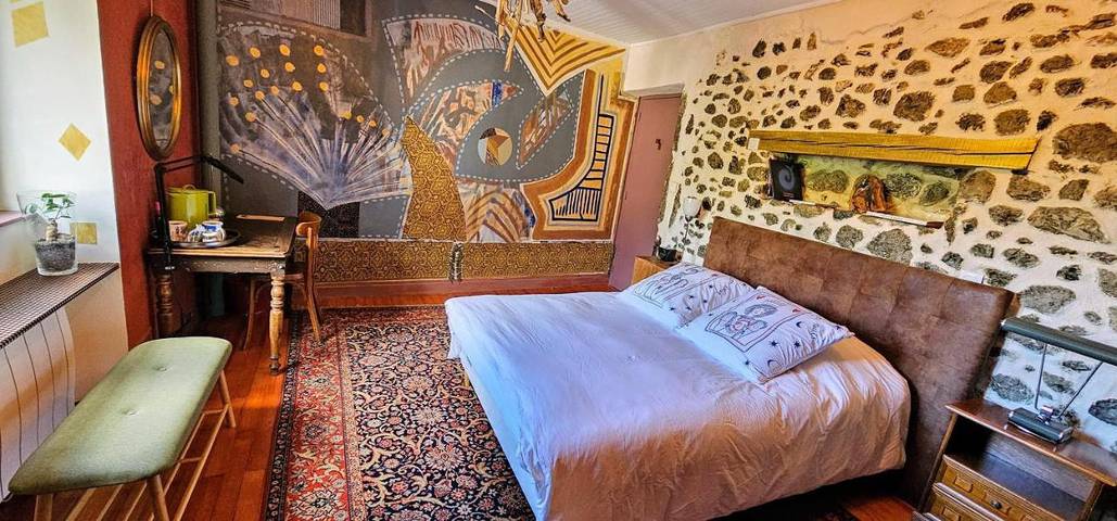 Chambre d’hôte pour 2 personnes, avec Terrasse et Jardin