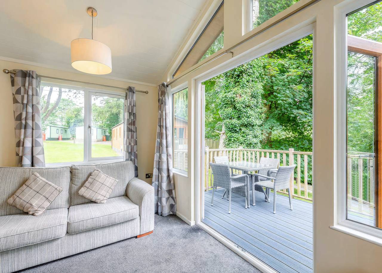 Superior Lodge. With parking, ensuite and decking. in California (Great Yarmouth), Great Yarmouth