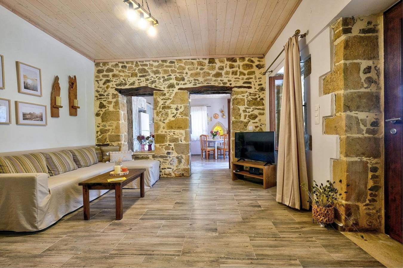 Ferienhaus für 4 Personen mit Garten in Panethimos, Chania und Umgebung
