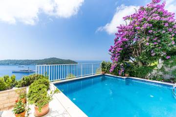 Villa für 14 Personen, mit Balkon und Meerblick in Dubrovnik