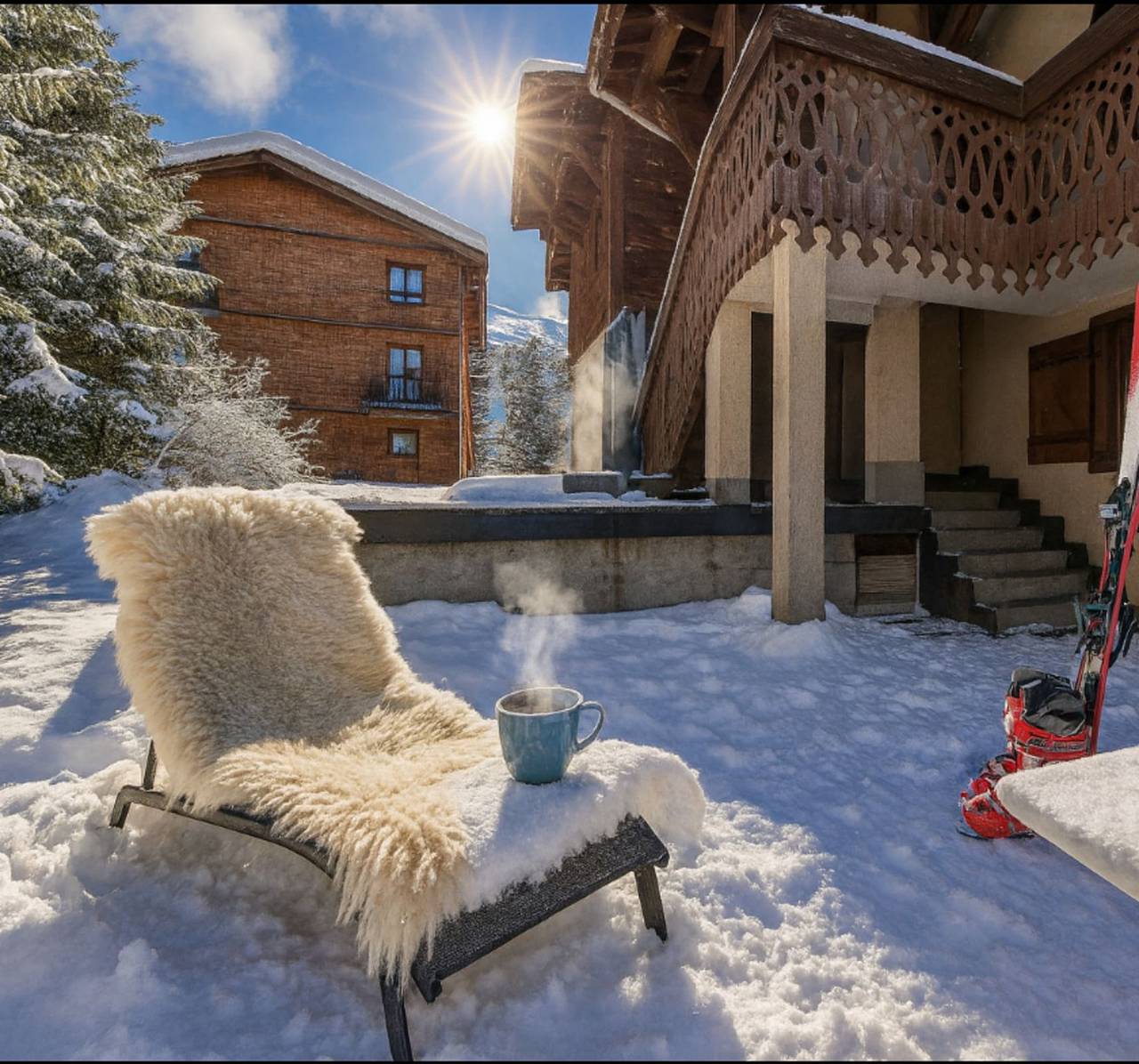 Estudio entero, Cosy nest with balcony in the middle of Argentière in Argentière, Chamonix-Mont-Blanc