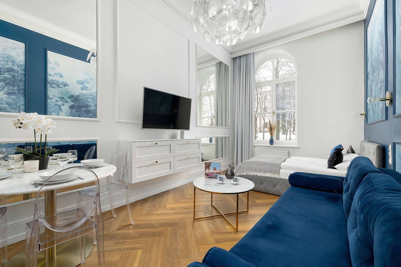 Estudio entero, Św Gertrudy 10 Krakow | Atmospheric studio apartment near the Old Town | Pet-friendly in Cracovia, Pequeña Polonia (región histórica)