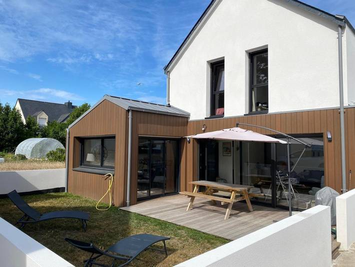 Gîte pour 8 personnes, avec jardin et terrasse