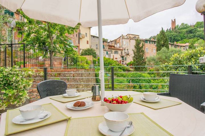 Appartamento per 4 persone, con giardino, con animali domestici in San Miniato