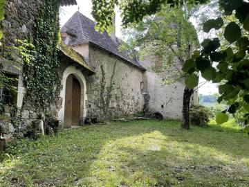 Gîte pour 5 personnes, avec jardin à Maleville