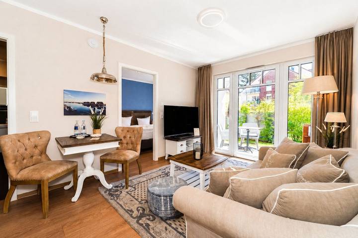 Ferienwohnung für 2 Personen, mit Terrasse und Sauna im Klützer Winkel