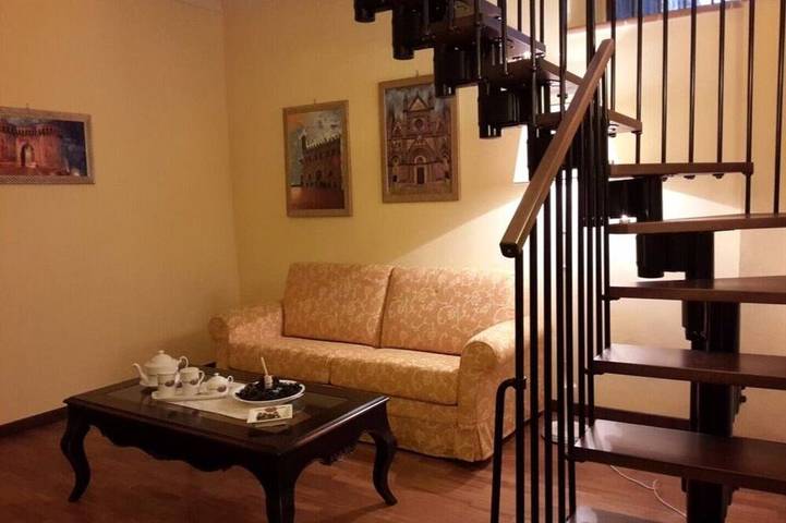 Gîte pour 6 personnes, avec terrasse dans Izzalini