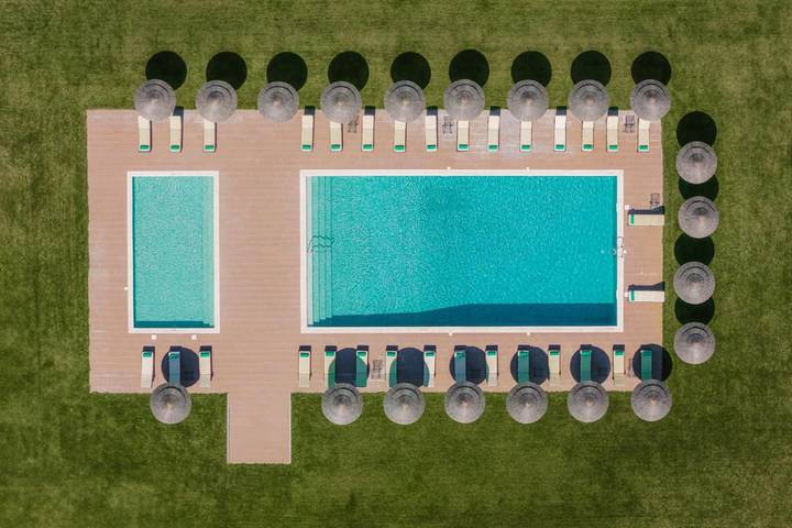 Hôtel pour 2 personnes, avec bassin pour enfant et jardin ainsi que balcon et piscine à Serpa - 4