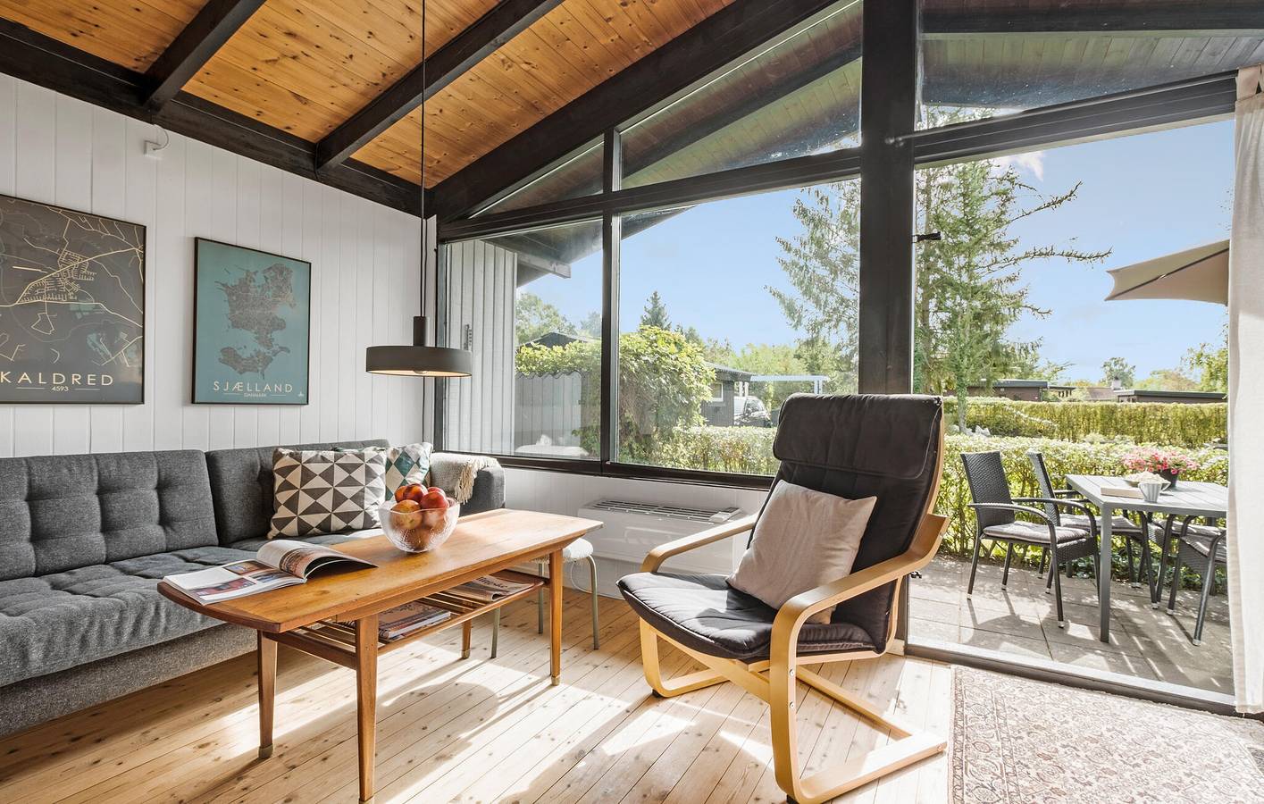 Ferienhaus für 4 Personen mit Terrasse in Kaldred, Kalundborg und Umgebung
