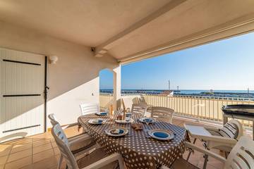 Gîte pour 6 personnes, avec terrasse dans Thalacap