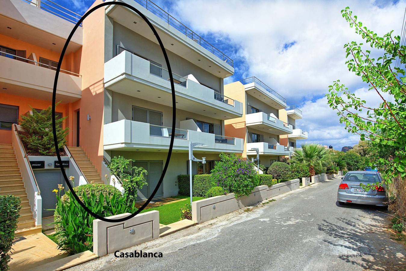 Villa für 8 Personen mit Balkon in Agia Marina, Chania und Umgebung