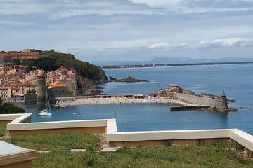 Gîte pour 2 personnes, avec piscine dans Plage De La Balette Collioure