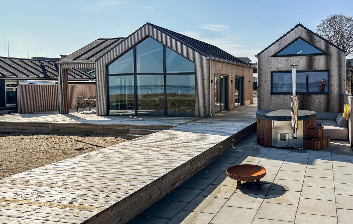 Ferienhaus für 8 Personen mit Terrasse in Høll, Børkop