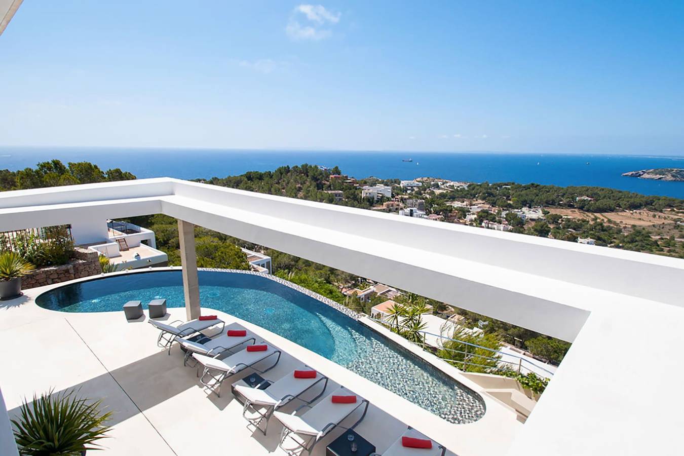 Villa Lola in Cap Martinet, Santa Eulària des Riu