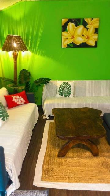 Cottage pour 2 personnes, avec terrasse et jardin, animaux acceptés dans Fare