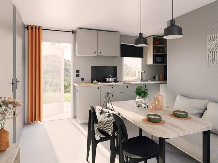 Camping pour 5 personnes, avec bassin pour enfant dans les Hautes-Pyrénées - 3