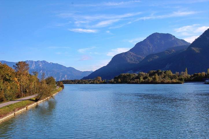 Ganze Ferienwohnung, Ferienwohnung Inntal - Ferienwohnung im Erdgeschoss, 60qm, mit 1 seperaten Schlafzimmer, in Nußdorf am Inn, Bayerische Alpen
