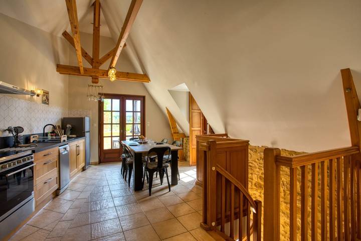 Gîte pour 4 personnes, avec jardin ainsi que terrasse et jacuzzi à Vitrac - 4