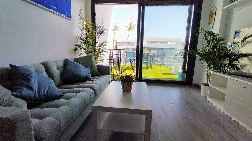 Apartamento de vacaciones para 7 personas, con piscina para niños y jardín - 1