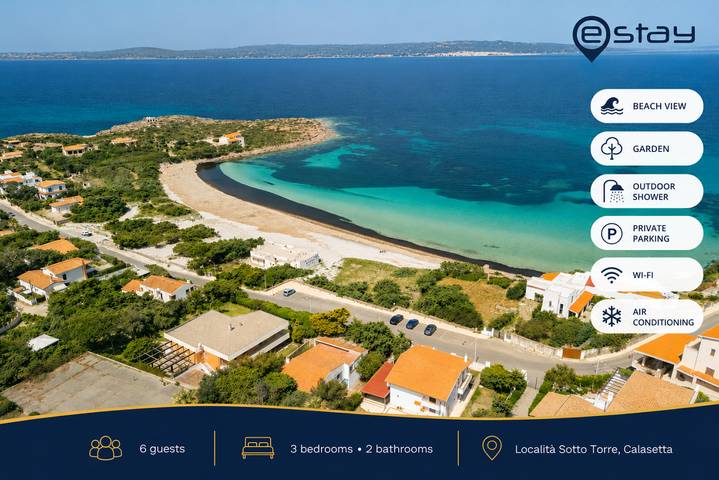 Villa per 6 persone, con Balcone/Terrazza e Giardino a Gonnesa