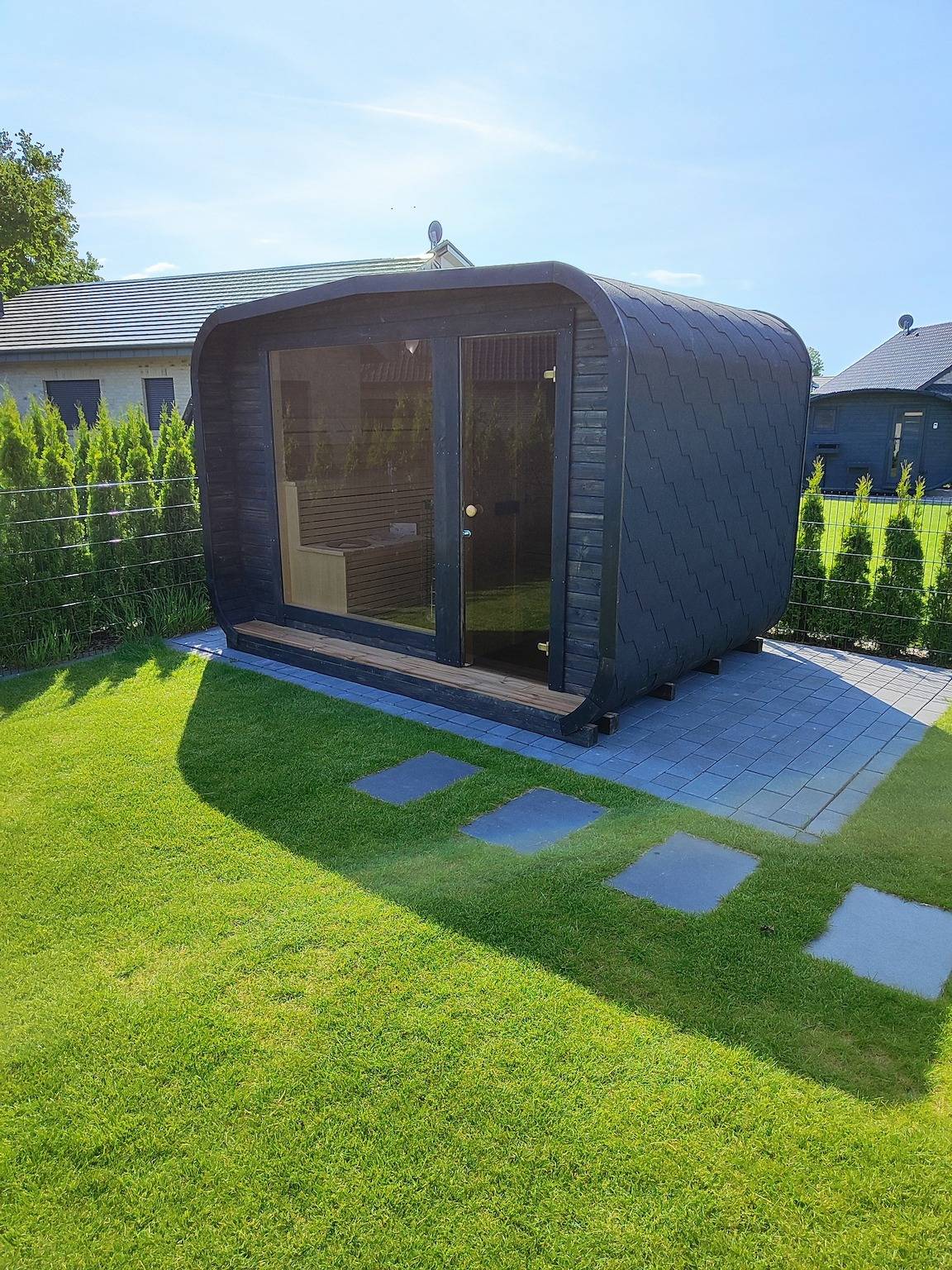 Ferienhaus Devilina mit Sauna und Kamin am Harkebrügger See in Barßel, Oldenburger Münsterland