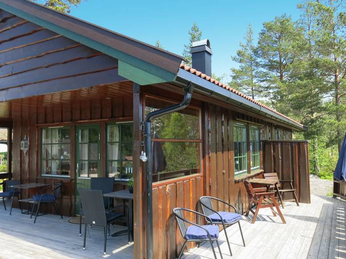 Ferienhaus für 7 Personen, mit Terrasse, mit Haustier