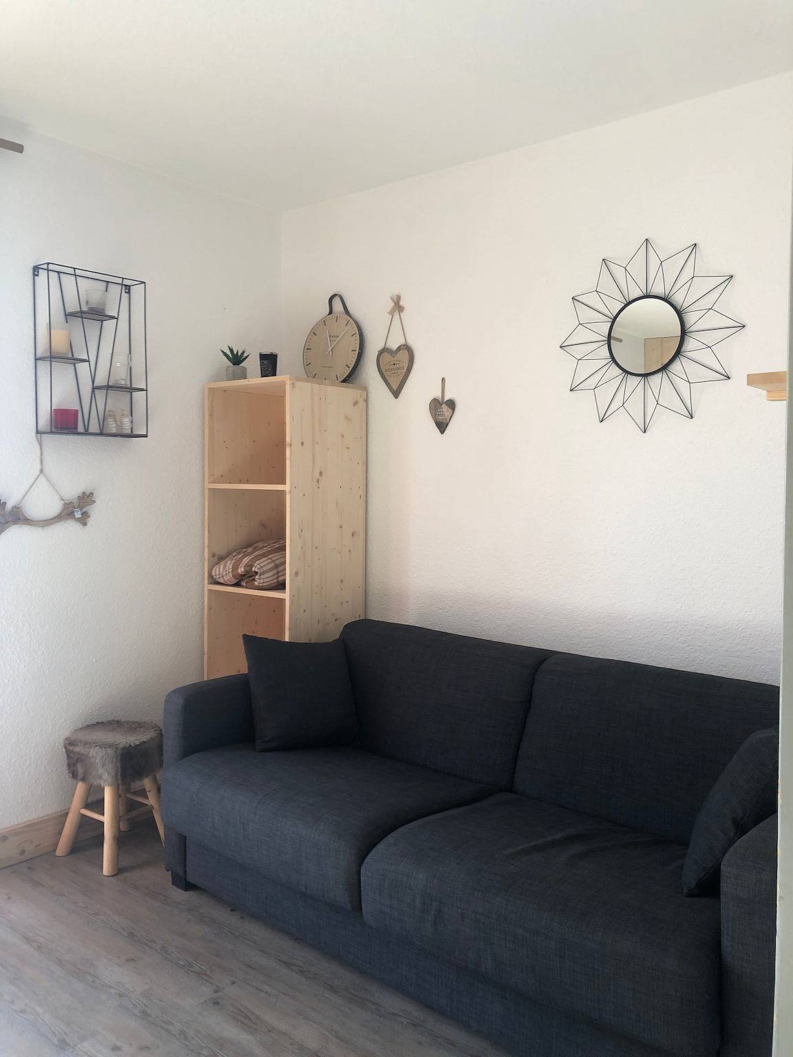 Studio entier, Studio « For 4-5 - G3 » avec vue sur la montagne et balcon in Vénosc, Les Deux Alpes