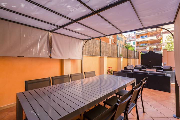 Villa für 8 Personen, mit Garten in Rom - 4