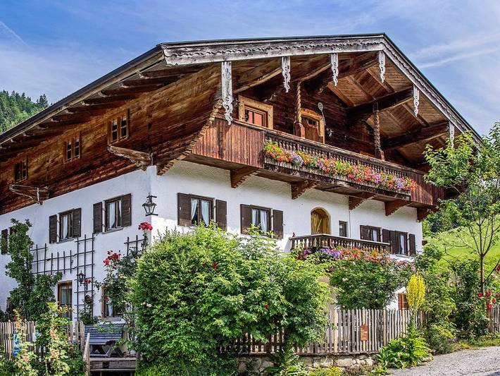 Bauernhof für 4 Personen, mit Balkon und Balkon/Terrasse sowie Garten