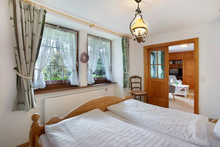 Ferienwohnung für 3 Personen, mit Garten