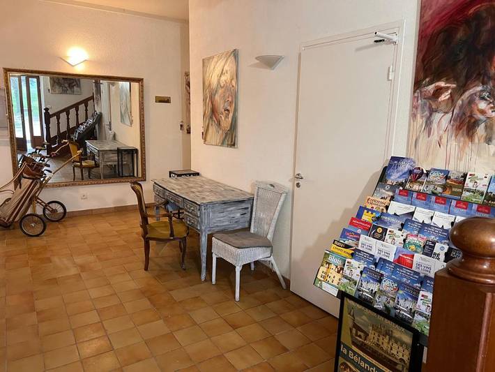 Hôtel pour 4 personnes, avec piscine ainsi que vue et jardin à Chouzy-sur-Cisse - 4