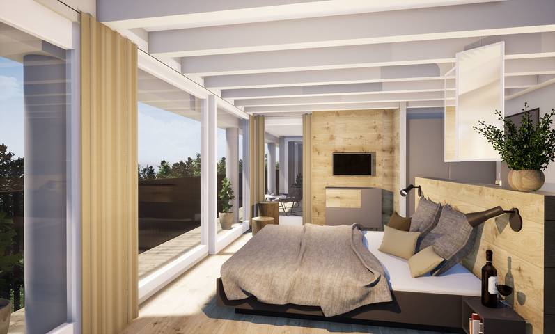 Ferienwohnung für 10 Personen, mit Balkon und Sauna in Prora - 4