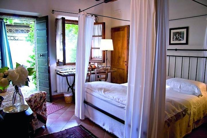Chambre d’hôte pour 2 personnes, avec Terrasse et Jardin ainsi que Piscine et Vue à Pienza - 4