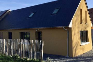 Gîte pour 5 personnes, avec jardin à Coudeville-sur-Mer