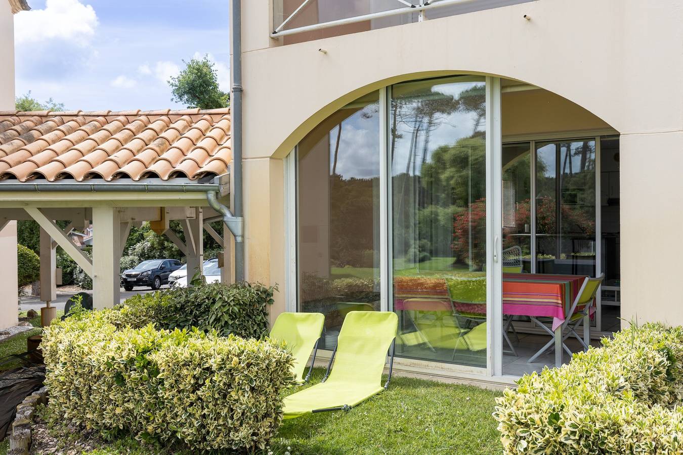 Appartement entier, T3 avec piscine chauffée, jardin privé et golf à proximité – Moliets in Moliets-Plage, Moliets-et-Maa