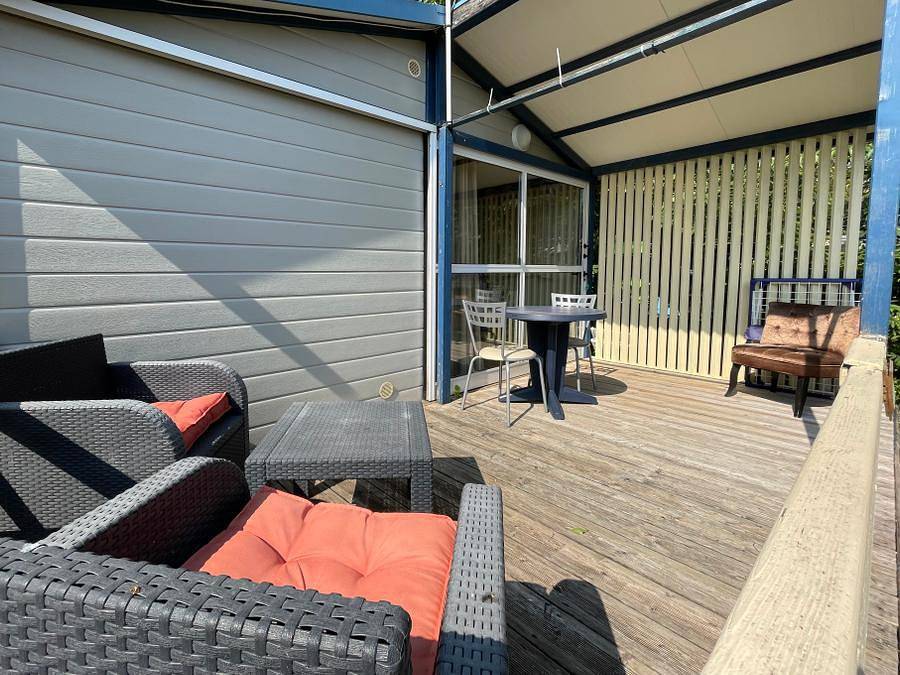 Camping Les Floralies - Chalet 4 personnes - Morea disponible à partir de 17h in Montauroux, Côte méditerranéenne (France)